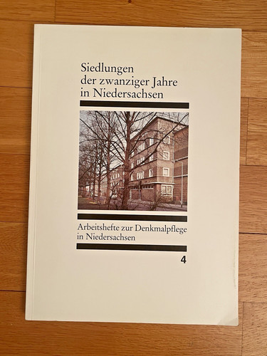 Siedlungen der zwanziger - , jahre