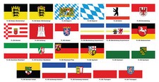 5 - 100 cm Flaggen Deutsche