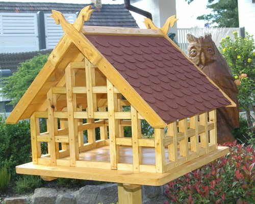 Vogelhaus fachwerk xxl - vogelhaus,