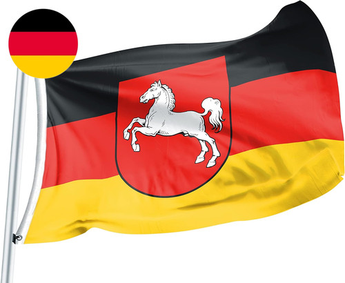 Premium flagge niedersachsen - premium,