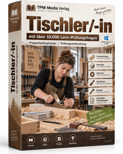 Tischler/-in