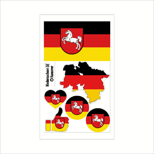 Niedersachsen aufkleber - niedersachsen,