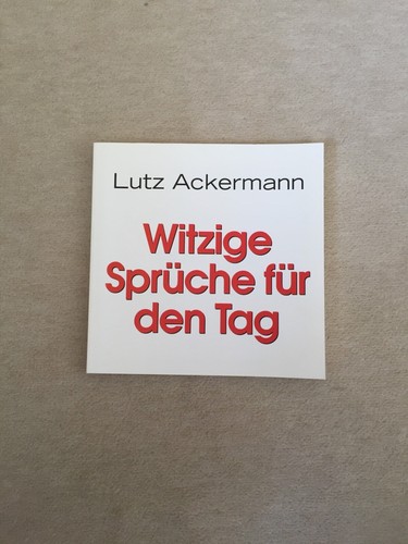 Der spruch des tages - spruch,