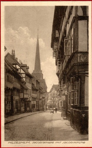 Domstadt hildesheim 1920 - um,