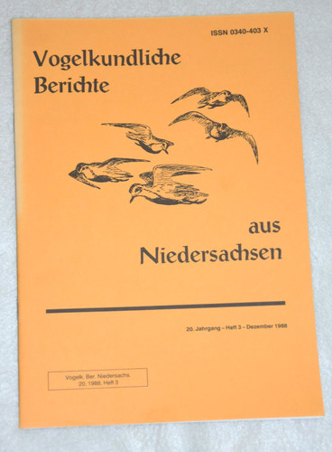 Vogelkundliche berichte aus - vogelkundliche,