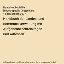 Staatshandbuch Die