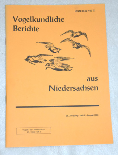Vogelkundliche berichte aus - berichte,