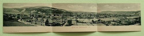 Foto panorama klappkarte - foto,