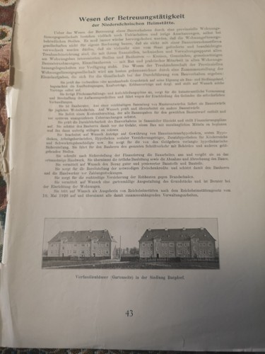 1926 heimstätte burgdorf - rk, ..burgdorf